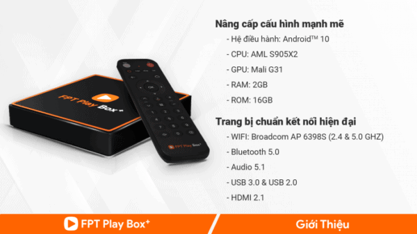Thông số cấu hình FPT Play Box