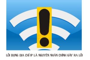 Sửa lỗi wifi chấm than vàng