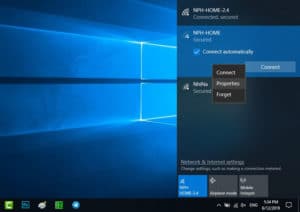 Sửa lỗi Wifi báo No Internet, Secured trên Windows 10 2004