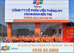 Lắp đặt internet FPT tại huyện Ba Tri – Bến Tre ưu đãi cực sốc