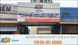 Lắp Internet FPT phường Đông Hưng Thuận, Trung Mỹ Tây, Tân Thới Hiệp, Thới An và An Phú Đông