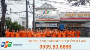 Lắp đặt internet FPT tại Tỉnh Trà Vinh khuyến mãi khủng 2022