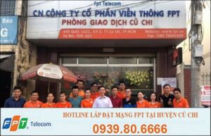 Lắp đặt mạng FPT tại Huyện Củ Chi – HCM tiết kiệm chi phí hòa mạng